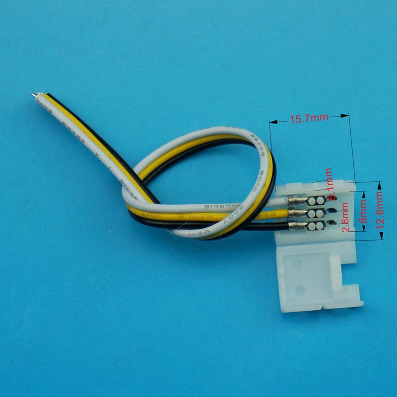 3pin fast connector for width 8mm color temperature led strip lights and dream color WS2811 ws2812b led tape lights 3pin fast connector for width 8mm color temperature led strip lights and dream color WS2811 ws2812b led tape lights